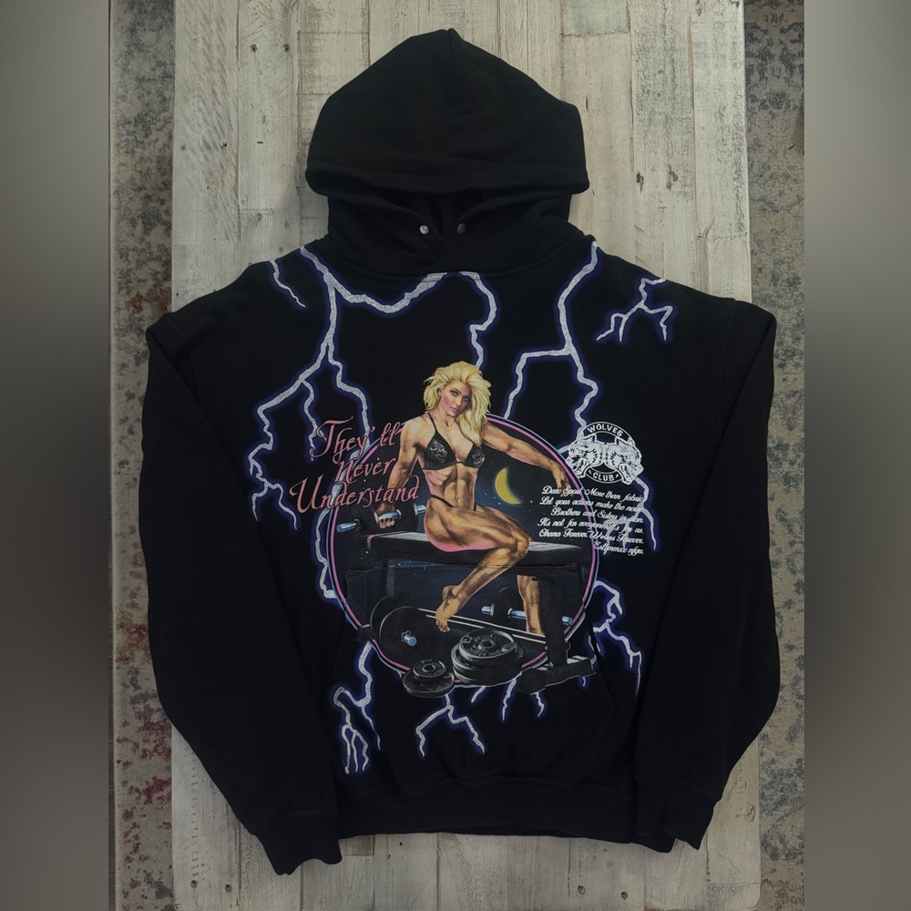 Darc Sport they’ll Never Understand V3 Vintage Pierce Bodybuilding Hoodie